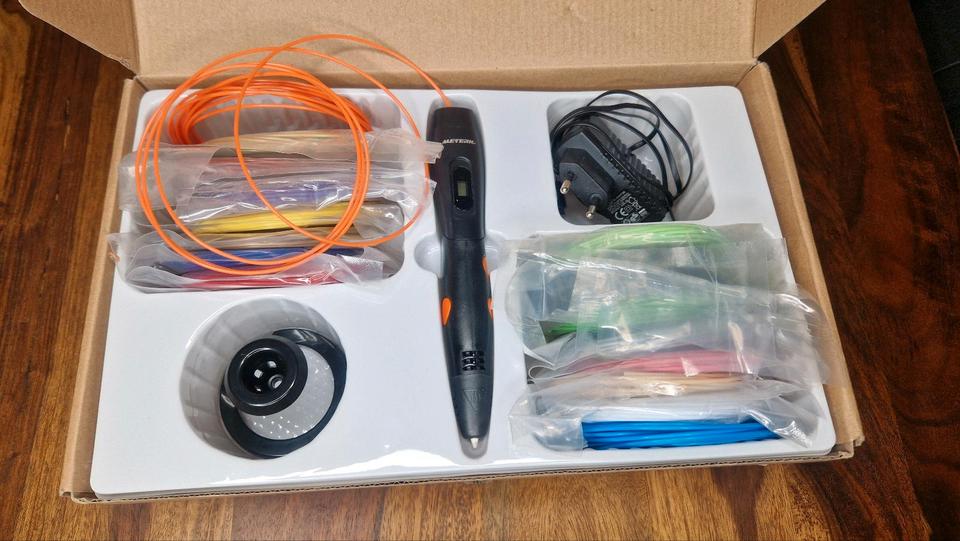 Meterk 3D Druck Stift Pen Printing mit Zubehör mit Filament in Berlin