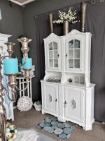 ❤️ Vitrinenschrank Shabby Chic weiß Buffetschrank Vintage Duisburg - Walsum Vorschau