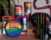 Regenbogen Sammlung, Nivea, Mobile, Holzschild Baden-Württemberg - Schemmerhofen Vorschau