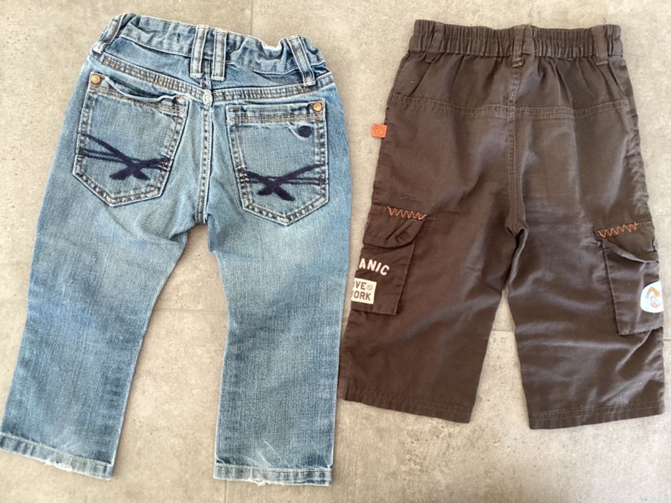 Hosen Stoffhose Jeans Kinder Jungen Größe 80 und 86/92 in Roschbach