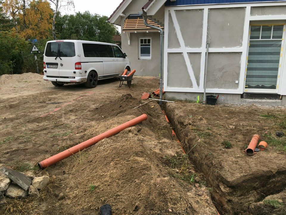 Garten & Landschaftsbau Pflasterarbeiten Tiefbau Abriss Zäune in Zeesen