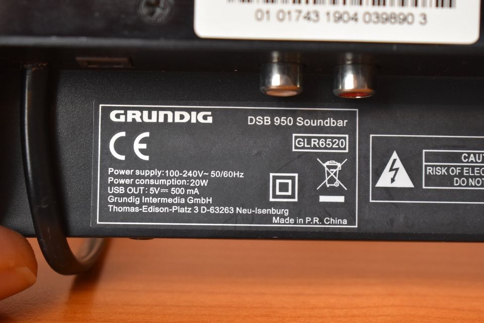Soundbar - Grundig DSB 950 (2x20Watt/Bluetooth/USB/AUX) Schwarz in  Mecklenburg-Vorpommern - Neubrandenburg | Lautsprecher & Kopfhörer  gebraucht kaufen | eBay Kleinanzeigen ist jetzt Kleinanzeigen