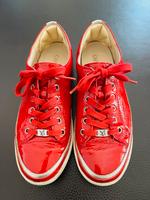 Sneaker Halbschuhe Caprice rot Lack Echtleder 39 TOP ZUSTAND Nordrhein-Westfalen - Erkrath Vorschau