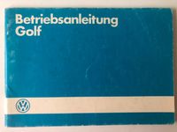 Volkswagen VW Golf Betriebsanleitung 1984 Aachen - Aachen-Richterich Vorschau