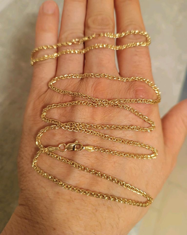 585 Gold Schmuck Kette Armband Ring Goldkette Ehering Goldring in Herdecke