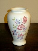 Blumenvase - weiss mit Blumenmotiv, 25 cm (kein Marken Logo) Pankow - Prenzlauer Berg Vorschau