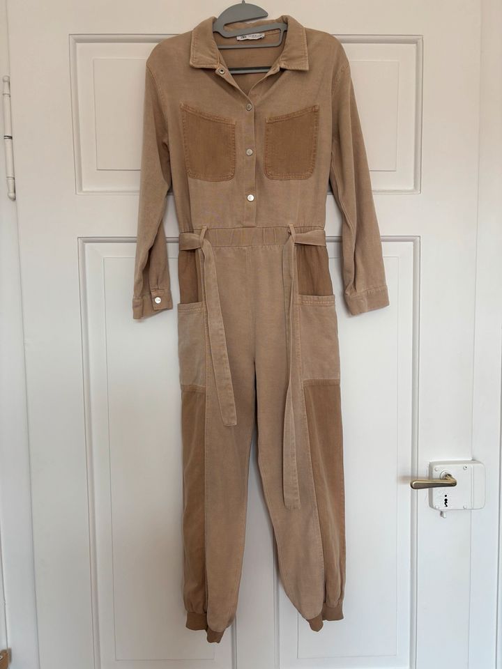 Zara Jumpsuit Einteiler Overall Jeansstoff Gr 164/ XS/ 34 in Landshut