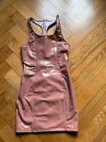 Kleid minikleid nude rosa wetlook latexlook s dehnbar Bayern - Amberg Vorschau