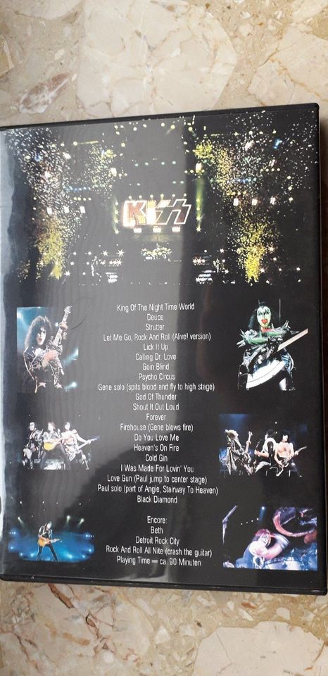 KISS- DVD(rs)- 1988-Japan- Paul StanleyTour 1989/2003 Japan in Bedburg-Hau