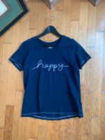 T-shirt ‚happy‘ dunkel blau Düsseldorf - Garath Vorschau