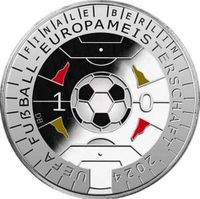 UEFA Fußball Europameisterschaft 2024 Münzen. Rheinland-Pfalz - Oppenheim Vorschau