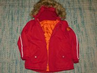 Vertbaudet 2in1 Mädchen Winterjacke Parka 128 rot Fleece TOP Baden-Württemberg - Nordrach Vorschau