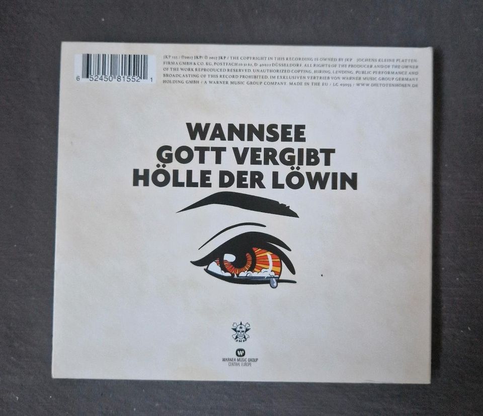 Die Toten Hosen Wannsee Maxi CD Digipack MCD sehr guter Zustand. in Achim
