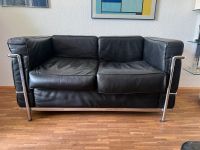 Sofa schwarz, Leder, Bauhausstil Nordrhein-Westfalen - Willich Vorschau