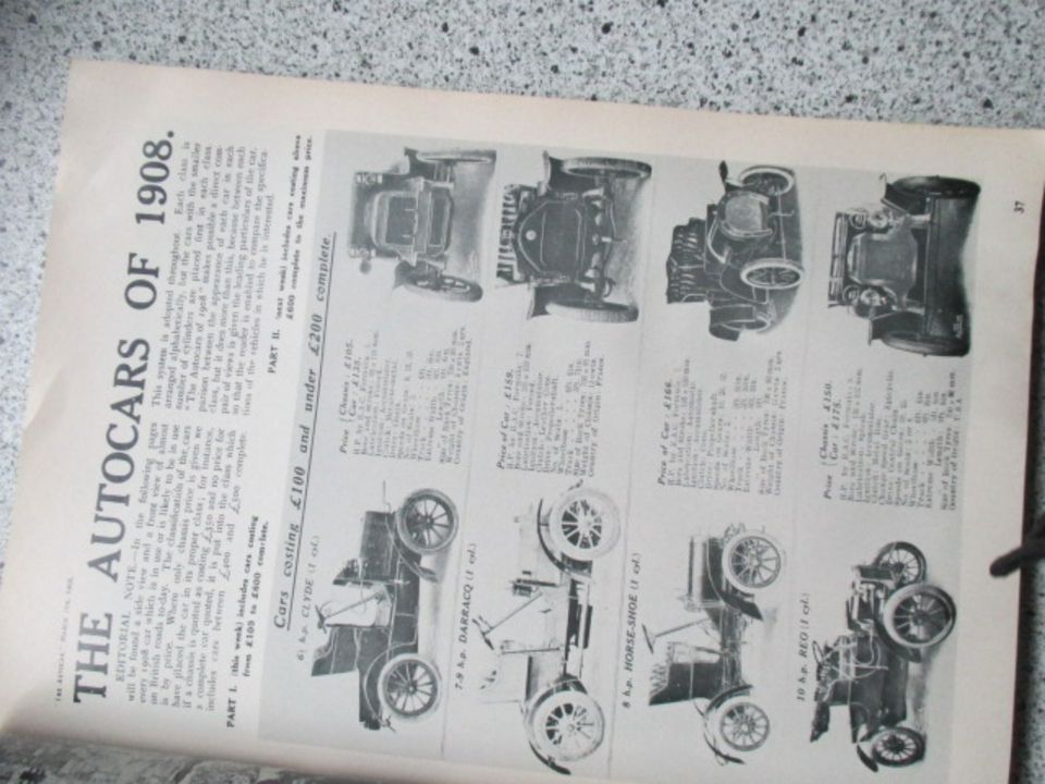 Motoring Milestones, The Autocar, Sondernummer 1979, 240 Seiten in Alsdorf