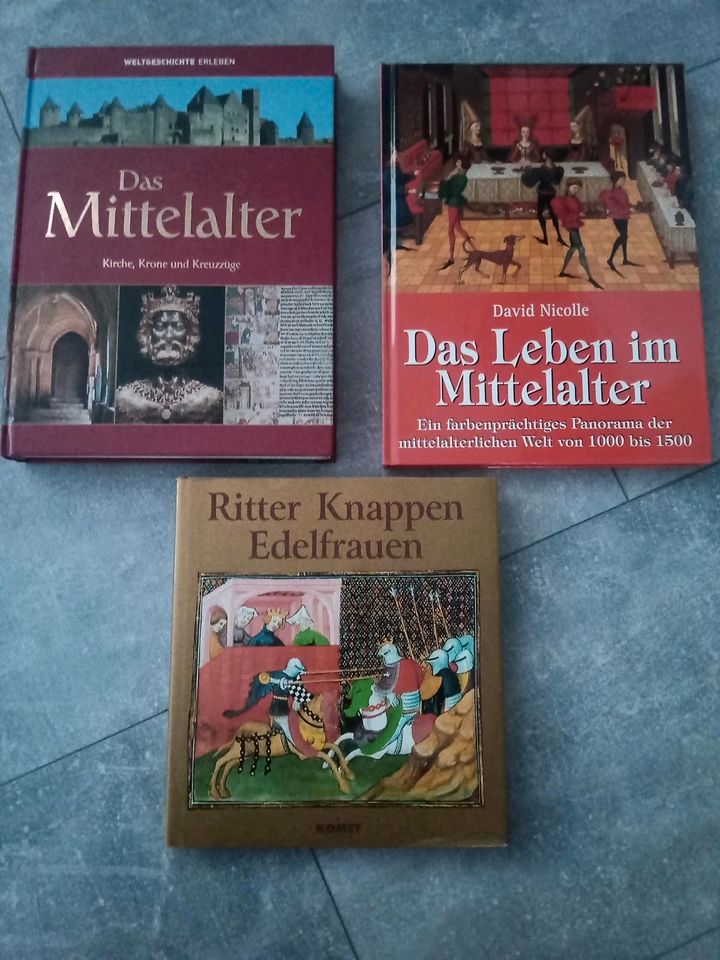 Mittelalter Bücher Sachbücher Mittelalter Ritter Konvolut TOP in Berlin