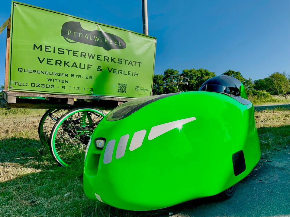 Velomobil M9 A9 W9 Bülk Probefahrten in NRW in Witten