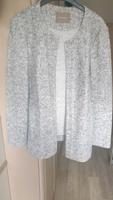 Damen "Strick Longjacke/ Blazer  weiß grau  Orsay Nordrhein-Westfalen - Warendorf Vorschau
