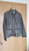 Graue Lederjacke von manguun, Gr. 42 Bayern - Asbach-Bäumenheim Vorschau