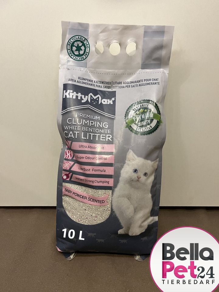 NEU 30L Kitty Max Premium Katzenstreu Klumpstreu staubarm neutral in Ennepetal