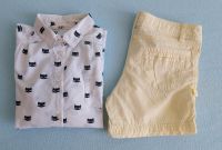 Shorts Gr.140 H&M Bluse Katzen  Motiv Gr.134 Bad Doberan - Landkreis - Kühlungsborn Vorschau