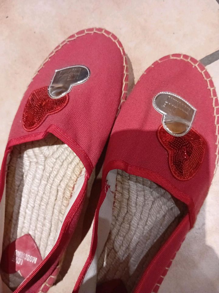 Love Moschino  Espadrilles Sommer Schuhe. Größe  39 in Mühlhausen-Ehingen