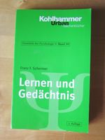 Lernen und Gedächtnis von Franz F. Schermer 1998 Rheinland-Pfalz - Bruchmühlbach-Miesau Vorschau