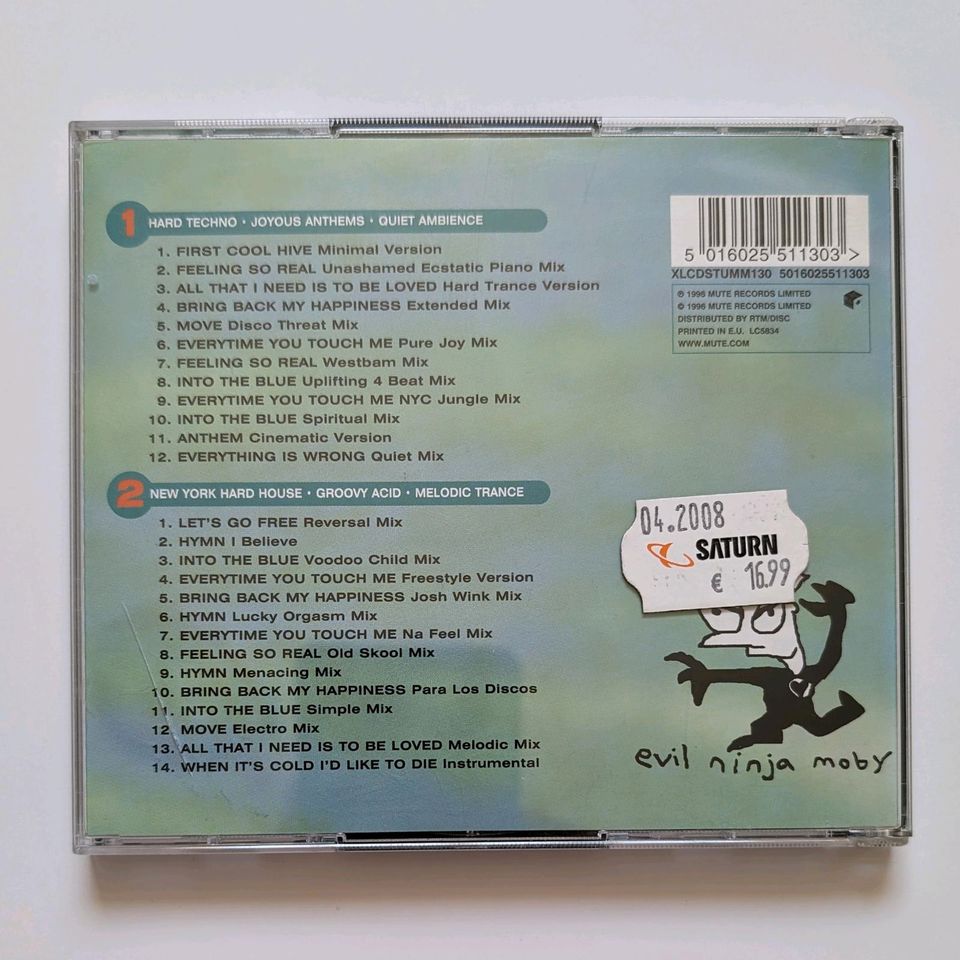 Doppel-CD Album - Moby - Everything Is Wrong Remixed in Bielefeld