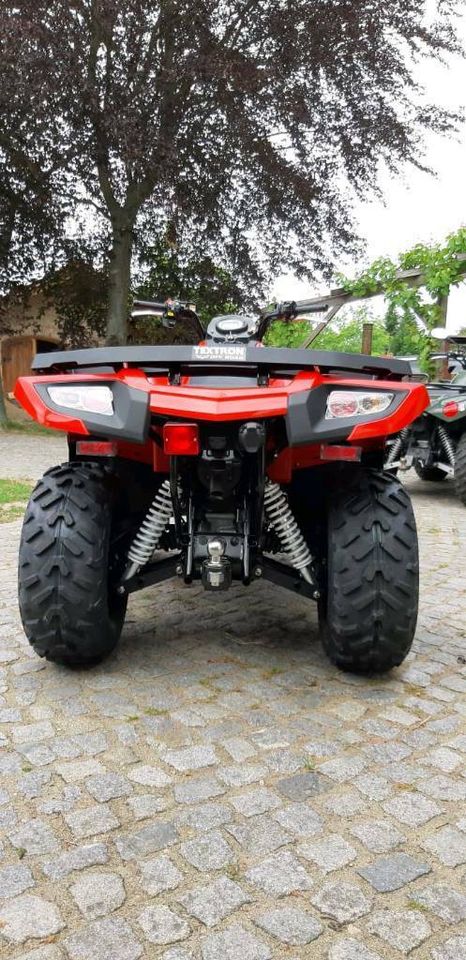 Arctic Cat Alterra 400 4x4 LOF Allrad Quad ATV 2 Zulassung Kymco in Am Mellensee