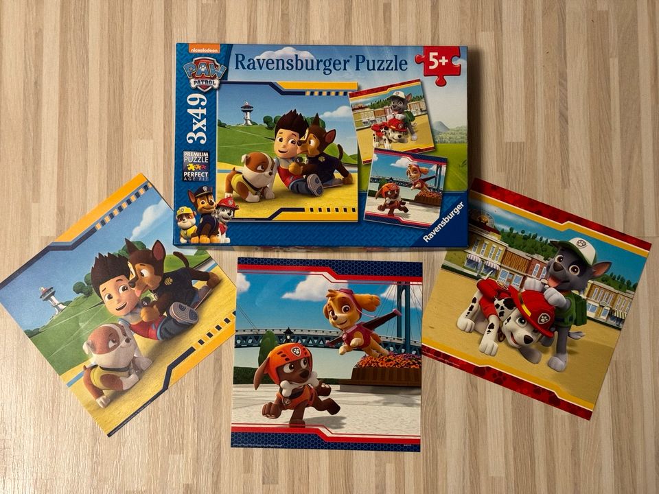 Ravensburger Puzzle 5+ PAW PATROL 3x49 Teile NEUWERTIG in Dinslaken