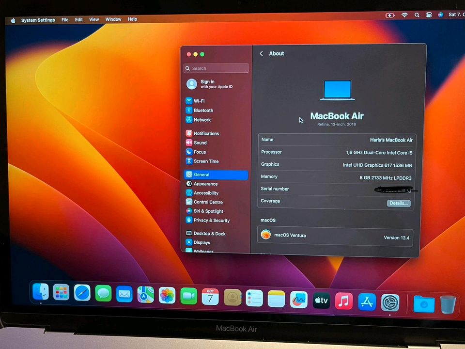 Apple MacBook Air 2018 i5 256GB Space Grey in Paderborn