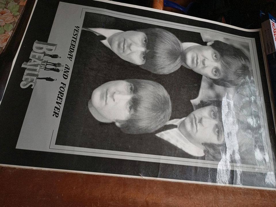 Beatles schwarz weiß Photo/Poster in Reinbek