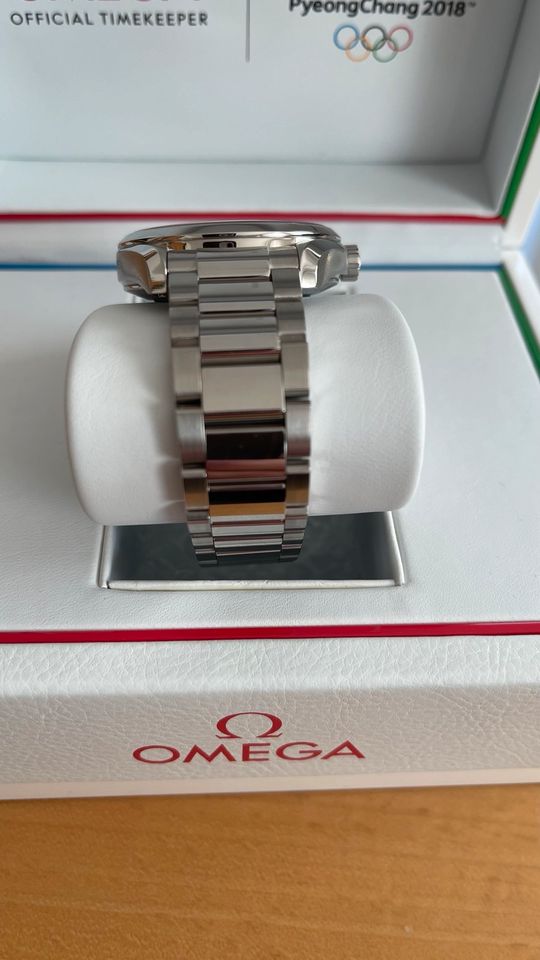 Omega Seamaster Aqua Terra PyeongChang 41,5 mm aus 2023 in Krauthausen