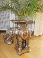 Sehr dekorativer Keramik-Elephant altsilber/gold , H29, B25,L50cm Baden-Württemberg - Mannheim Vorschau