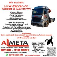 LKW Fahrer mit Fs.-Kl. 2 (CE) gesucht VOLLZEIT!!! Nordrhein-Westfalen - Mönchengladbach Vorschau