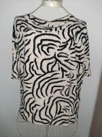 Bluse Tom Tailor Viskose Größe 42 beige/schwarz Sachsen-Anhalt - Eisleben Vorschau