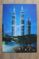 Puzzle Petronas Towers Kuala Lumpur - 1000 Teile Hessen - Offenbach Vorschau