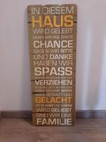 NEU, Holzschild, "In diesem Haus..." Niedersachsen - Dörpen Vorschau