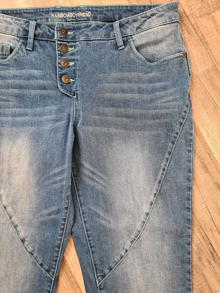 Boyfriend-Jeans von Rainbow in Größe 42 neu in Zwenkau