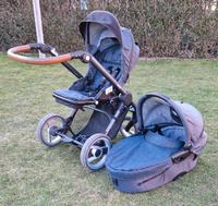 Mutsy Evo 2in1 Kinderwagen Sportkarre Buggy Grau Brandenburg - Großbeeren Vorschau