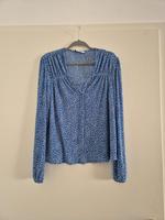 MNG Mango Bluse blau weiß XXL Sommer Hessen - Bensheim Vorschau