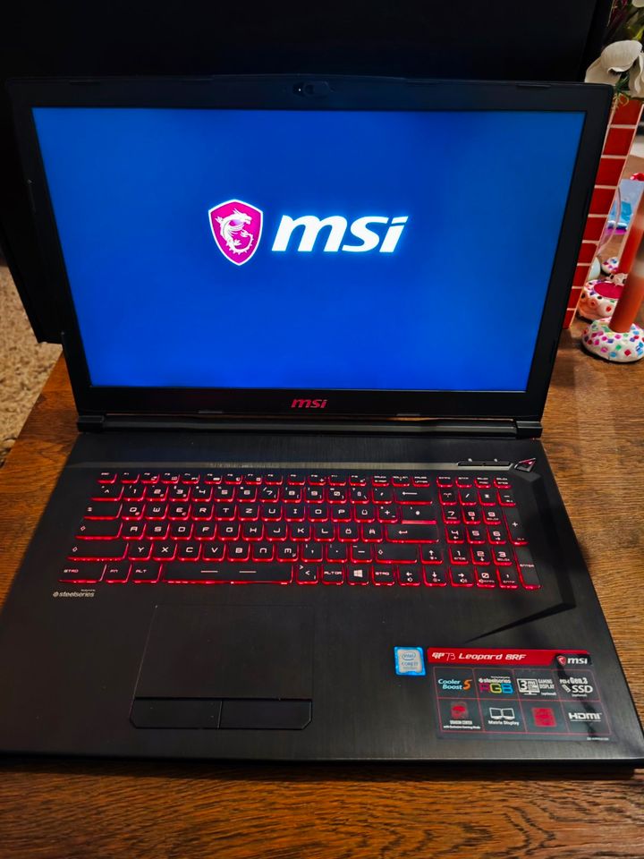 MSI GP73-8RF Gaming Laptop 32GB Ram - 1,5TB NVME 2TB SSD in Duisburg