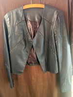 Leder (echt) Jacke Vintage 1980iger Baden-Württemberg - Ulm Vorschau