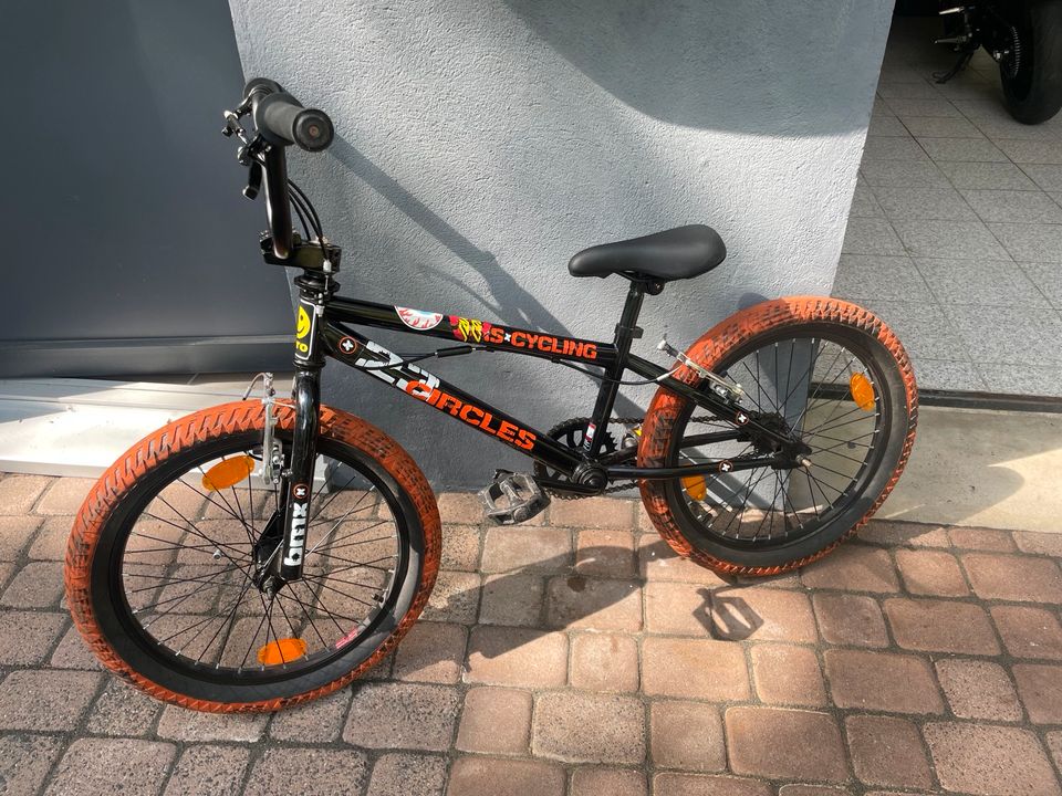 KS Cycling BMX Freestyle 20'' Circles schwarz-orange in Kirchheim