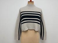 Hollister Crop Strick-Pullover Pulli Gestreift Streifen XS S TOP Nordrhein-Westfalen - Pulheim Vorschau