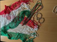 Schal und Ketten in mexikanischen Farben Niedersachsen - Gifhorn Vorschau