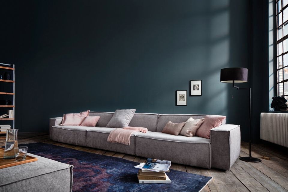 Big Sofa Easy - 328x106 cm - Webstoff in Bocholt