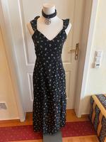H&M Maxi Kleid Schlitz 40 blumen vintage boho blogger gothic neu Baden-Württemberg - Mainhardt Vorschau