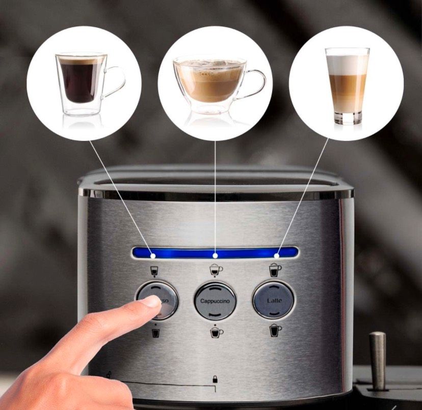 Coffee machine with milk frother in Twistringen