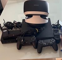 PS 4 Konsole 2 Controller PS4 VR Brille /Kamera Spiele Leipzig - Grünau-Mitte Vorschau